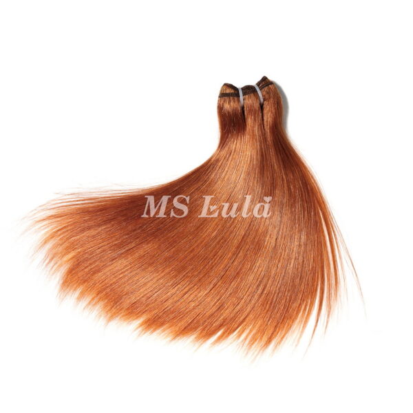 #350 Ginger Straight Human Hair Bundles - Image 5